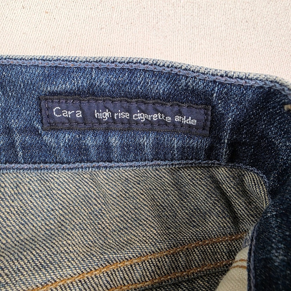 Citizens of Humanity Premium Vintage HighRise Cigarette Ankle Jean 24 Distressed - Picture 7 of 15